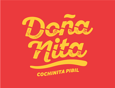 Doña Nita Logo branding design logo vector