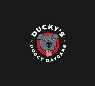 Dog Daycare Logo animal logo branding graphic design logo typogaphy vector