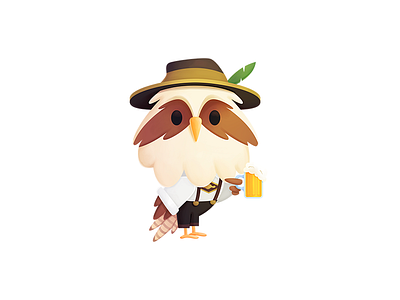 Simon - Germany beer branding character character design design illustration mascot oktoberfest procreate seahawk seahawk media simon