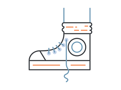 Converse Icon adobe illustrator icon illustrator