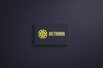 Bethania Logo branding flat icon illustration logo logo design