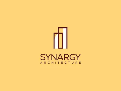 Synargy logo architecture logo creative logo