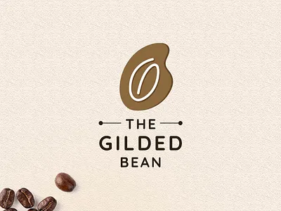 gilded beans branding design graphicdesign identity design logo logodesign logodesigner logoinspiration typography vector