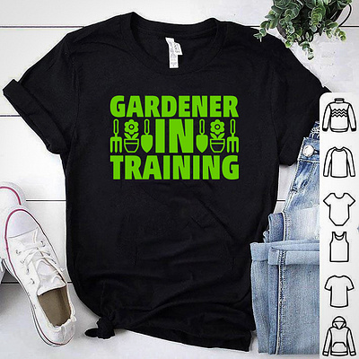 GARDENER IN TRAINING T-SHIRT DESIGN bulk tshirt design custom tshirt design design designs garden garden shirt idea gardener gardener shirt gardening gardening lover shirt gardens merch by amazon random tshrt design shirt tees tshirt tshirt art tshirt design tshirtdesign tshirts