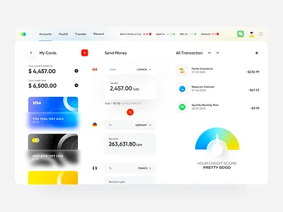 Online Banking Web app application application design cards ui clean ui credit card dashboard ui design desktop app desktop application fintech app minimal mobile app online banking transaction transfer ui uiux user interface ux web app