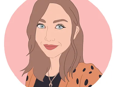 Self Portrait art avatar branding cartoon design flyer illustration poster procreate profile picture self portrait selfie