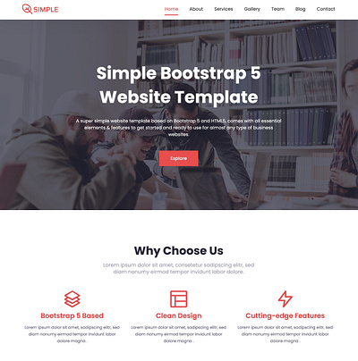Bootstrap 5 Template bootstrap bootstrap 5 bootstrap template business free freebie freebies html html5 landing page template theme