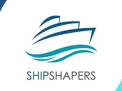 Shipshapers art blue brand branding design design art flat icon iconography icons illustration logo logodesign sea shapers ship vector visual design visual identity visualdesign