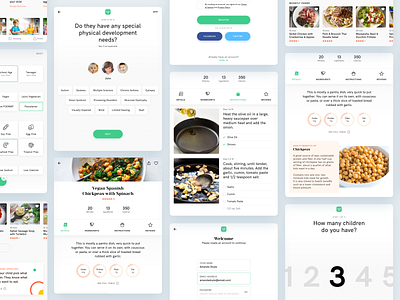 Tablet Recipe App Exploration cooking design experience food interface ios minimal recipe tablet tablet app ui user experience user interface ux