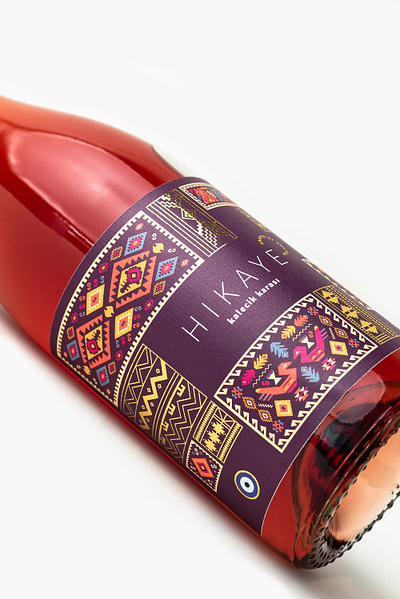 Franziska Böttcher Hikaye Wine Packaging branding design illustration packaging packaging design