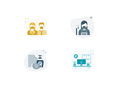 COVID 19 Special covid covid 19 covid19 design iconography icons illustration ui ux