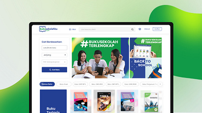 Erlangga - buku sekolahku corporate ecommerce mobile design official website online book store responsive