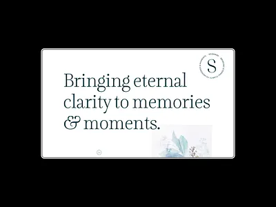 Senmeisa jewellery website header animation animation badge brand digital interactive interface jewellery motion one page one page site typography ui ux vector web website