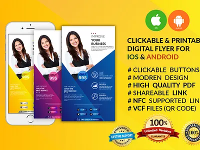 FLYER branding business card design clickable flyer digital business card digital design digital flyer flyer artwork flyer design flyer template flyers illustration stationary design ui