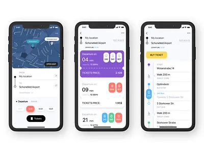 Buy tickets active app branding bus buy tickets design drowing fitness icon illustration logo train travel typography ux