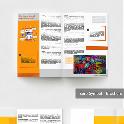 Magazine - ZeroSymbol branding concept coverpage design graphicdesign illustration layout magazine design