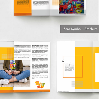 Magazine - Zero Symbol artwork branding branding and identity concept design graphic design layout magazine design