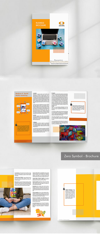 MAgazine - ZeroSymbol artwork concept design graphic design layout lookbook design magazine design ui design