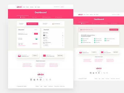 WeVPN Dashboard admin admin dashboard admin panel daily ui dashboard dashboard app dashboard design dashboard template dashboard ui dribbble best shot graphic design product design services trendy ui ux design user experience design user interaction user interface design vpn vpn app