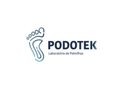 Insole Logo brand branding clean design feet logo