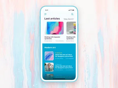 Day 06 Blog screen 10daydesignchallenge 10ddc blog blog design blogger blogging dailyui dailyuichallenge designchallenge ui uichallenge