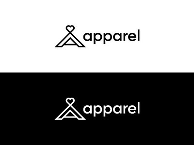 Apparel Logo apparel brand branding concept identity logo logodesign minimal monogram symbol