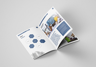 Corporate Brochure branding branding and identity company brochure corporate profile epower ng