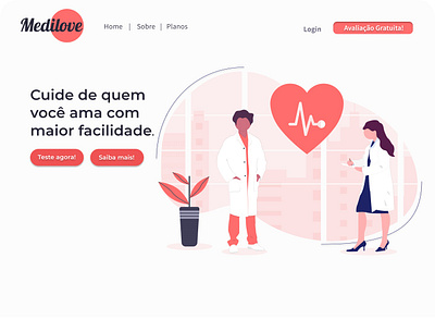 MediLove Project Website ui web