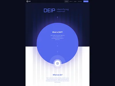 Sprite homepage blue company home landing page product sprite ui ux web