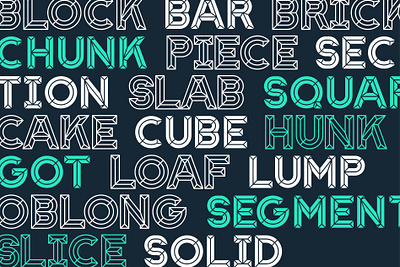 Block - Typeface font font design font family fonts new typeface typographic typography vintage