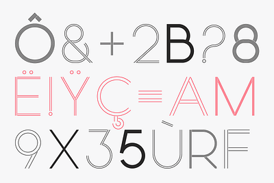 Côté - Typeface font font design fonts sans sans serif sans serif sans serif font sanserif typeface typographic typography vector