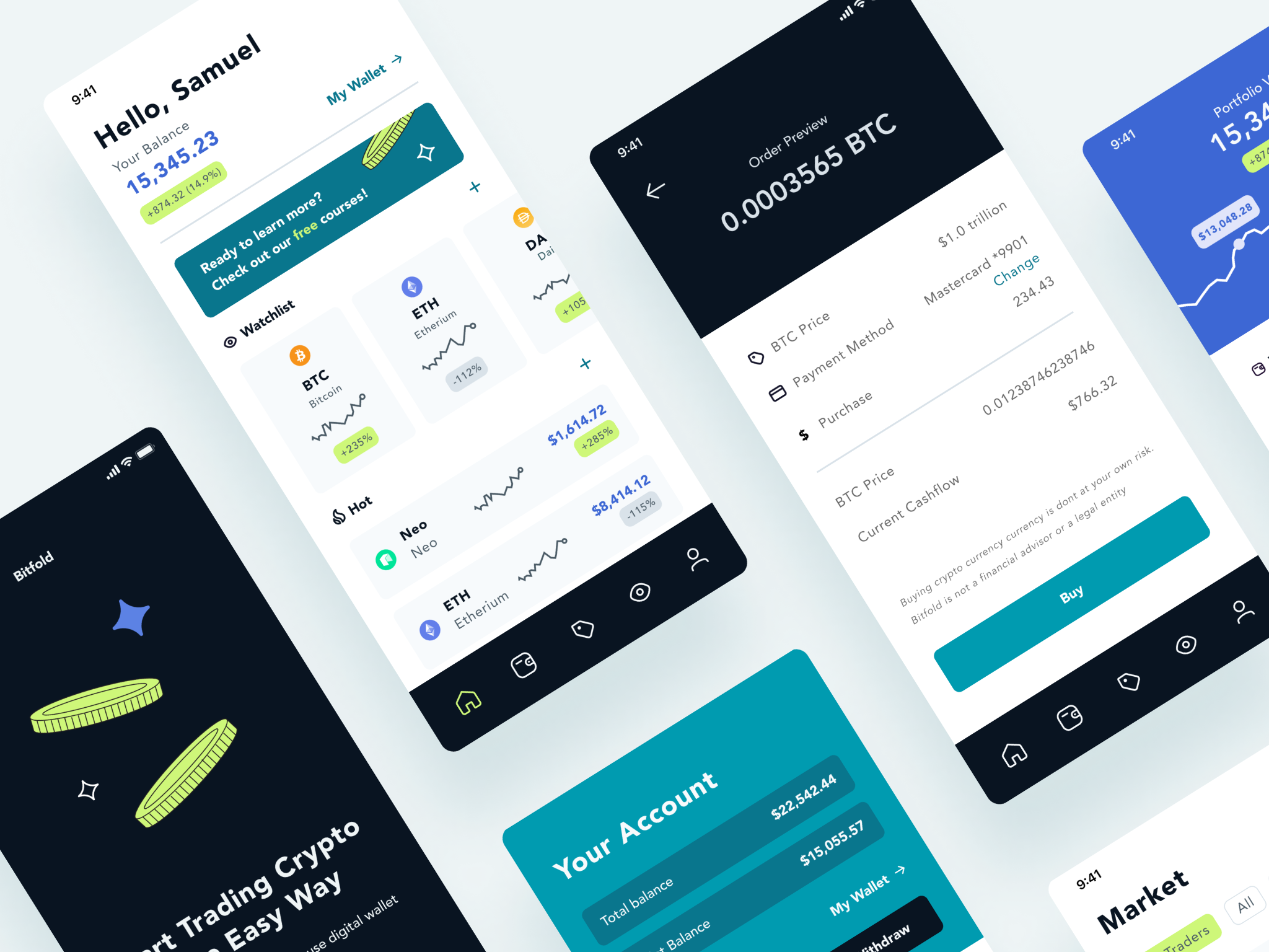 Example of Crypto App
