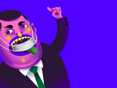 Quarantine Buzzwords b9 brazil buzzwords detail grain illustration noise pandemic podcast quarantine