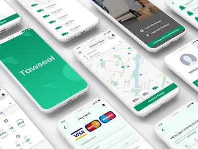 Goods Transfer App adobe xd app colors design illustration mobile ui ui ux design uidesign ux
