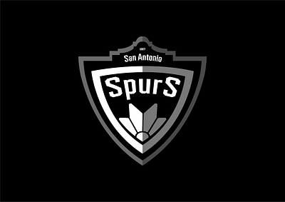Spurs logo redesign emblem logo logo redesign logotype redesign sports logo