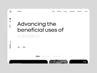 OpenCV new Site and Illustrations branding breezy design illustration web website