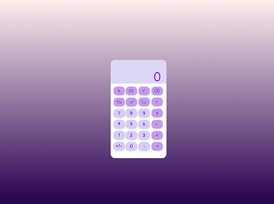 Daily UI - 04 - Calculator calculator dailyui dailyuichallenge design ui