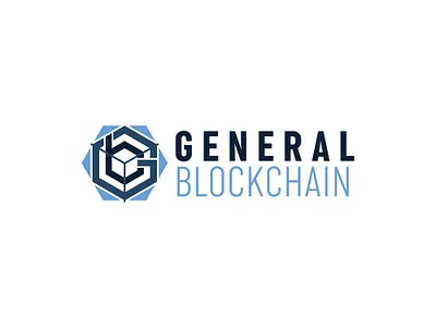 General Blockchain Logo Concept block chain blockchain branding design flat generic logo logo design minimalist