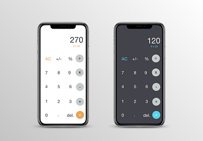 Daily UI 004 / Calculator adobe xd adobexd app app design app interface calculator calculator app calculator ui daily ui daily ui 004 daily ui challenge design interface interface design mobile ui ui