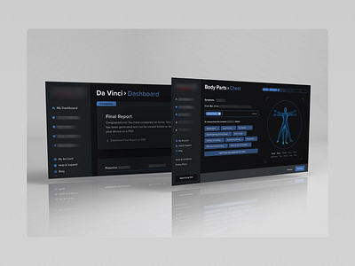 Medical Diagnostics App abstract dashboard flinto prototyping sketch ui web app