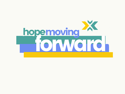 Hope Moving Forward design illustration