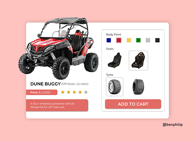 Customize Product customize product dailyui design simple design ui ui design ux