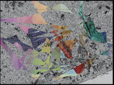 Queer Space .4 abstract cambridge cartography collage gis maps urban design