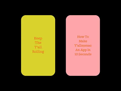 Y'allmanac – Social 2d animation austin color gif instagram mobile post social media web yallmanac