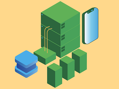 My first Isometric illustrator isometric
