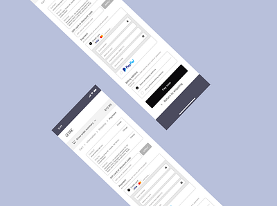 Credit card checkout screen checkout creditcardcheckout daily 100 challenge daily ui 002 dailyui design form field formfield forms shopping ui