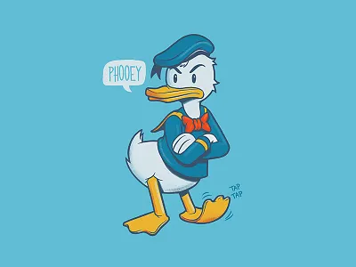 Donald art character design design disney disney art donald duck illustraion