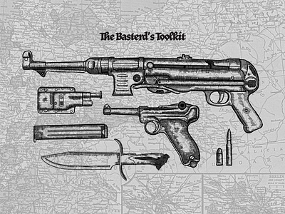 The Basterd's Toolkit design illustration