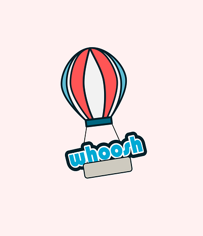 #dailylogochallenge #hotairballoon #2 dailylogochallenge logo