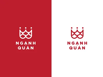 Vietnamese Seafood Restaurant | Nganh Quan Logo design dzoan logo restaurant seafood